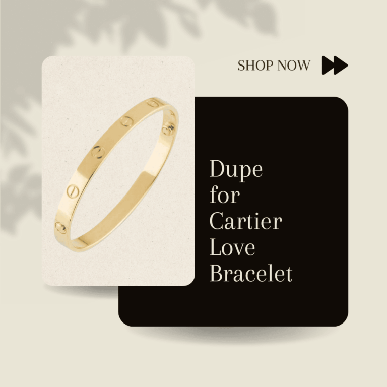 Dupe for Cartier gold love bracelet_1