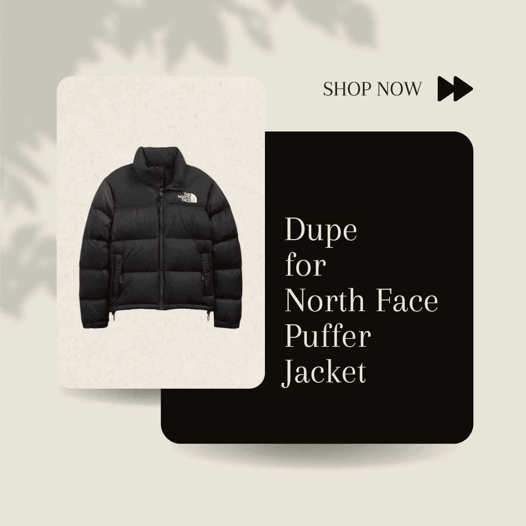 dupe for north face puffer jacket
