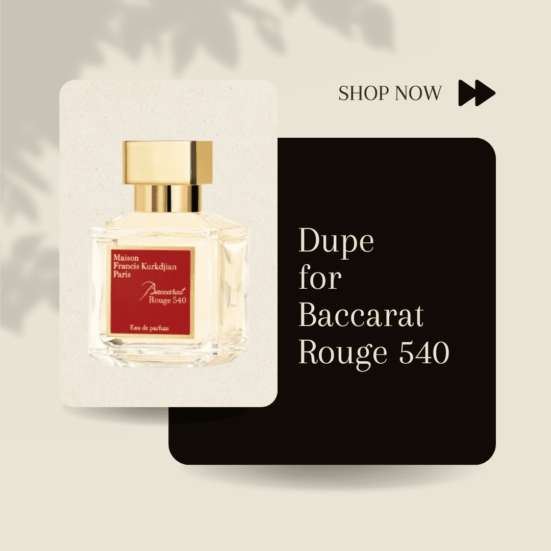 Dupe for baccarat rouge 540 perfume